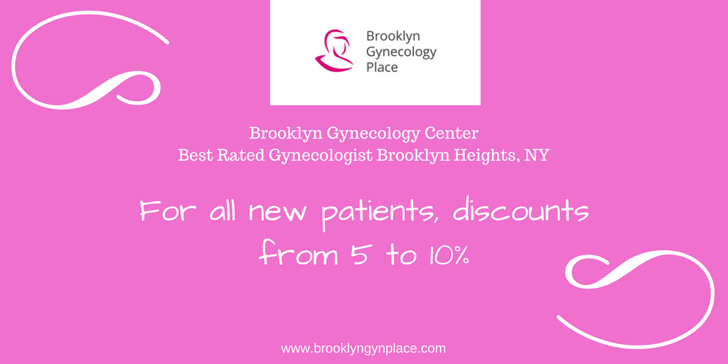 Discount for new patients from Brooklyn GYN Place